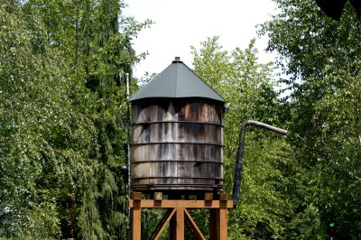 Zoo Train Watertower