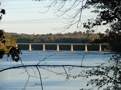 Route 11 bridge in the distance