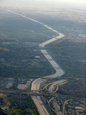 Bridges over the Los Angeles river