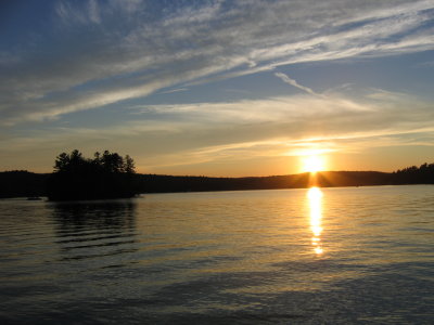 Suncook Sunset - Contributed Photo by Heather W. - THANKS! Great Shot!