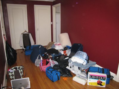 All that has to fit in the car?
