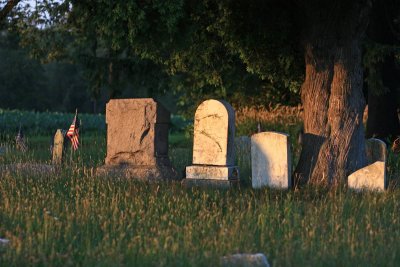 Rural Pennsylvania cemetery