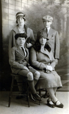Mrs. Veldkamp and her daughter and sons