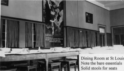 Diningroom at St. Louis Teacher's College in Oudenbosch
