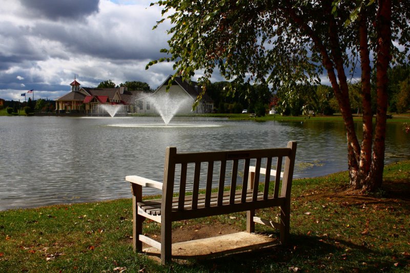 Park Bench<BR>October 2, 2008