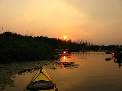 Kayak SunsetJuly 18, 2008