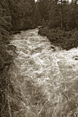 CHUTES SUR LA RIVIERE DU LOUP