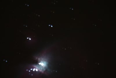 work in progress-Orion Nebula- young star formation area- 1500 LY distance  24 LY wide