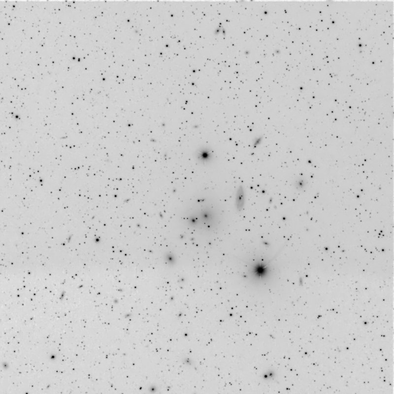 The Hydra Galaxy Cluster centering on NGC 3312
