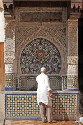 Fes Mdina fontaine En Nejjarine