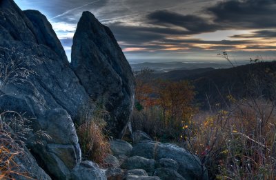 Early AM Landscape in Shenandoah National Park, Virginia