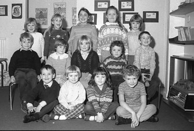 Plant Ysgol Talwrn Tach 1987.