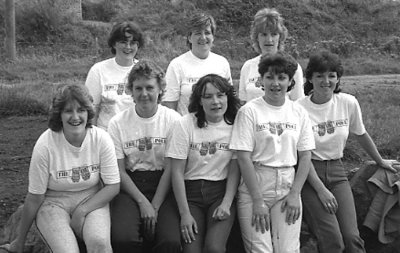 Tynnu Rhaf Llangefni RUFC 1985. C