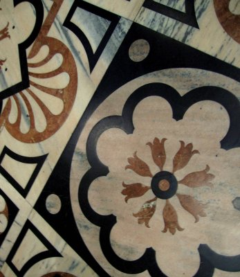 Marble Floor Detail at Duomo