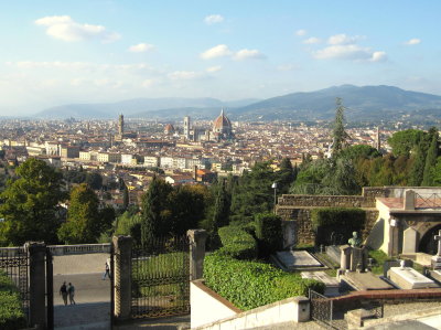 View across Arno from St Miniato al Monte