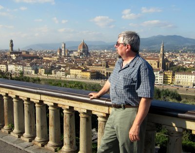 L.D. at Piazzale Michelangelo