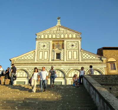 Stairs at St Miniato al Monte