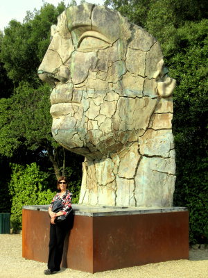 Boboli Gardens Giant Head