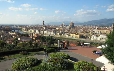 Downtown from Piazzale Michelangelo