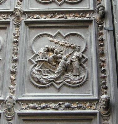 Ghiberti's Baptistery Doors Detail
