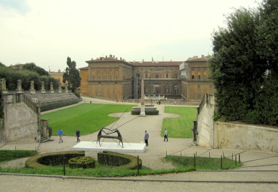 Pitti Palace from Boboli Gardens