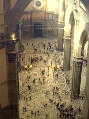 Duomo Floor from Dome