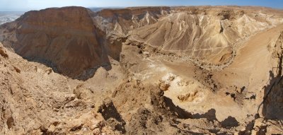 masada - view south-west
