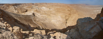 masada - view north-west