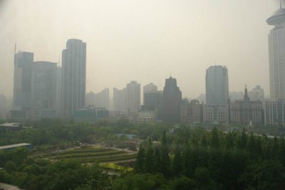 View from Shanghai Urban Planning Centre