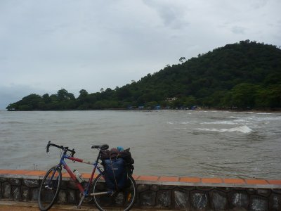 The sleepy coastal village of Kep, once playground of the rich