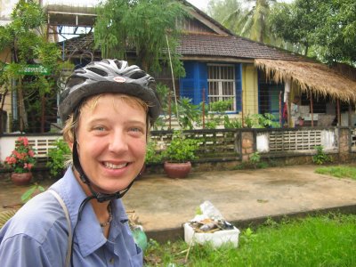 The guest house in Kampot, which was once world famous for black pepper