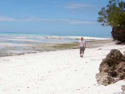 The northern tip of Zanzibar