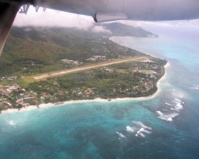 Grand' Anse and the airport