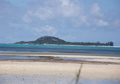 Cousine Island  seen from Grand' Anse