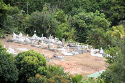 Cementary in Anse Boudin