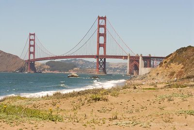 Golden Gate Bridge from Baker Beach