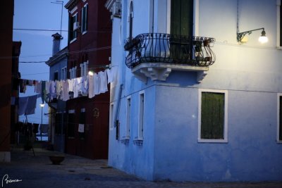 Burano by night