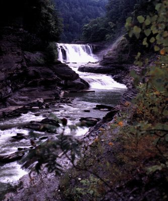 Lower Falls at Letchworth State Park 3