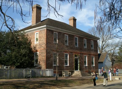 Williamsburg:  The Wythe House