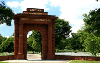 Arlington Cemetary: McClellan Gate