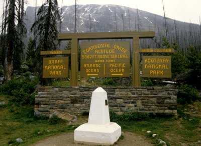 Kootenay National Park:  Continental Divide