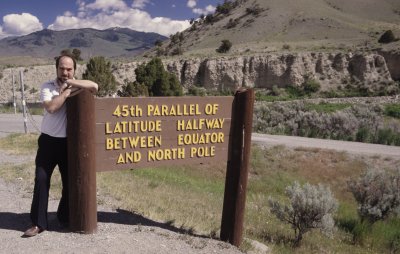 Yellowstone National Park:  45th Parallel