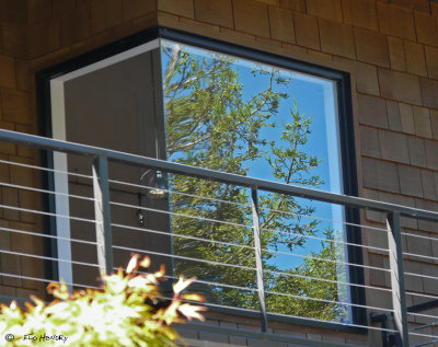 Frank Lloyd Wright Inspired Corner Window