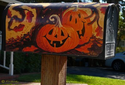 Painted - Halloween Pumpkins