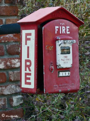 Custom _ Fire Call Box Mailbox (2 shots)