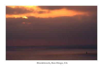 Black  beach, San Diego