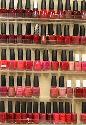 Red, Red, Red, and Pink