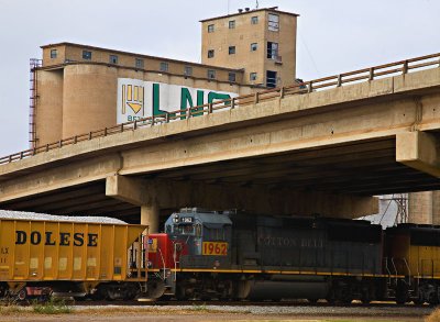 Concrete Silo and Bridge