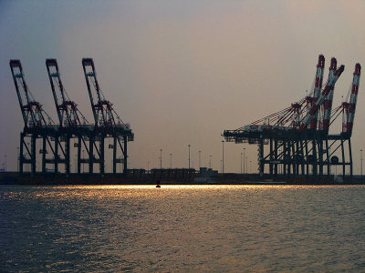 Port Newark docks