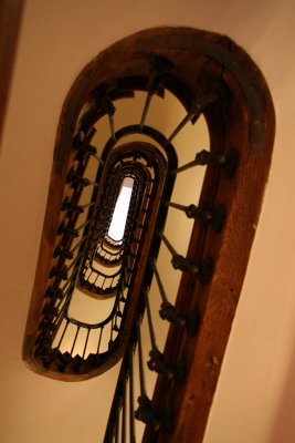 Parisian stairwell